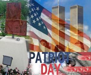 пазл День патриота, 11 сентября в Соединенных Штатах, в память о атаками 11 сентября 2001